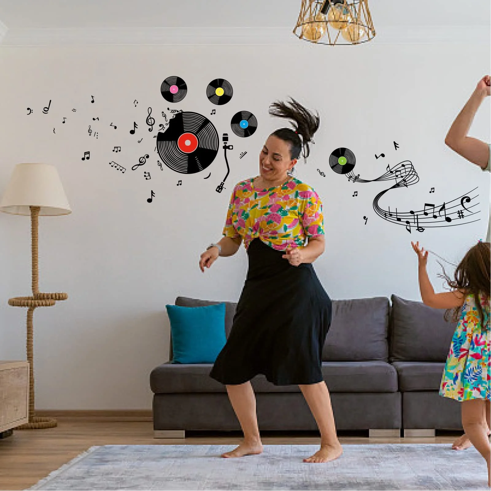 Наклейка на стіну OLYCRAFT Music Tabs Музичні ноти 39 x 80 см, фото №3 Наклейка на стіну OLYCRAFT Music Tabs Музичні ноти 39 x 80 см, фото №3