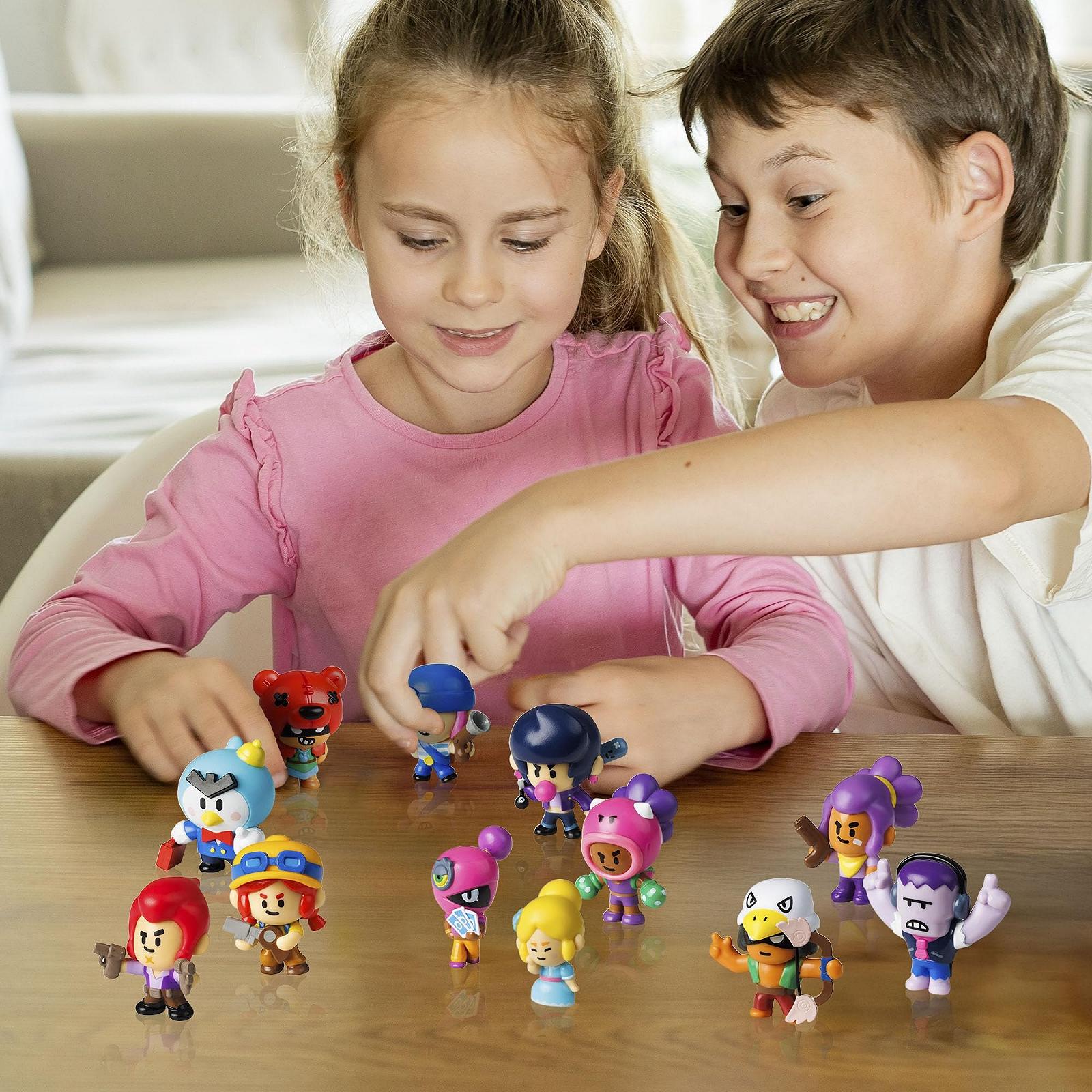 Фигурки Bizak Brawl Stars, набор 2 шт, 6 см в коробке: BO и Piper (64112015-4), фото №4