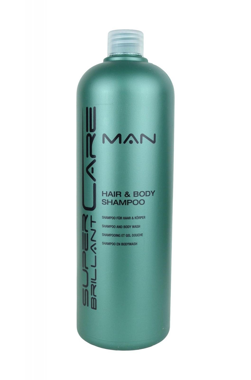 Шампунь Super Brillant Care Man Hair & Body 1000 мл HairHaus, фото №1 Шампунь Super Brillant Care Man Hair & Body 1000 мл HairHaus, фото №1