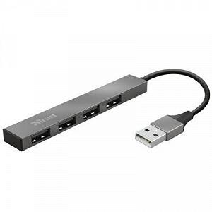 Концентратор Trust Halyx Aluminium 4-Port Mini USB Hub 23786_TRUST - Фото 1