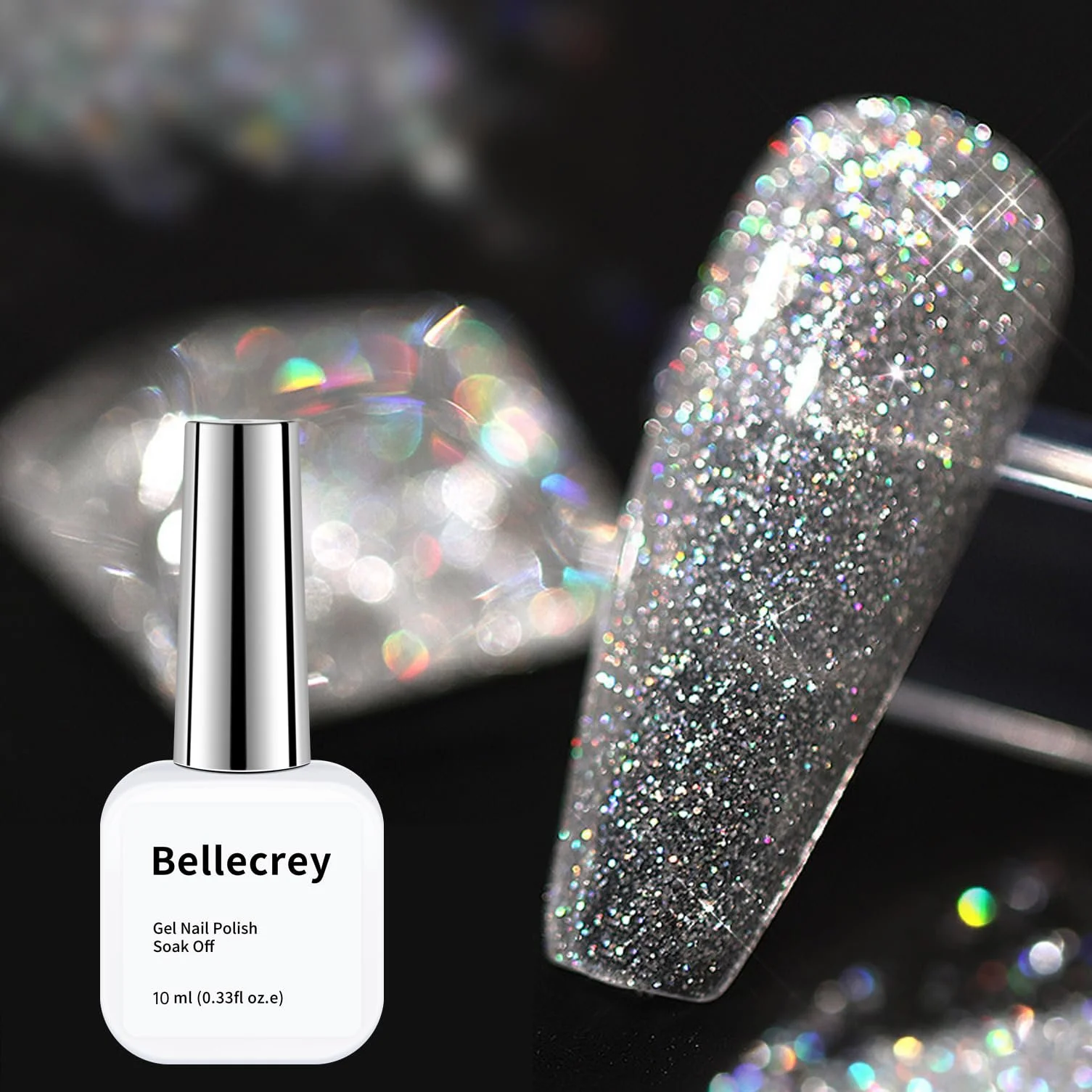 Гель-лак Cat Eye Silver Diamond, 8 мл, фото №2