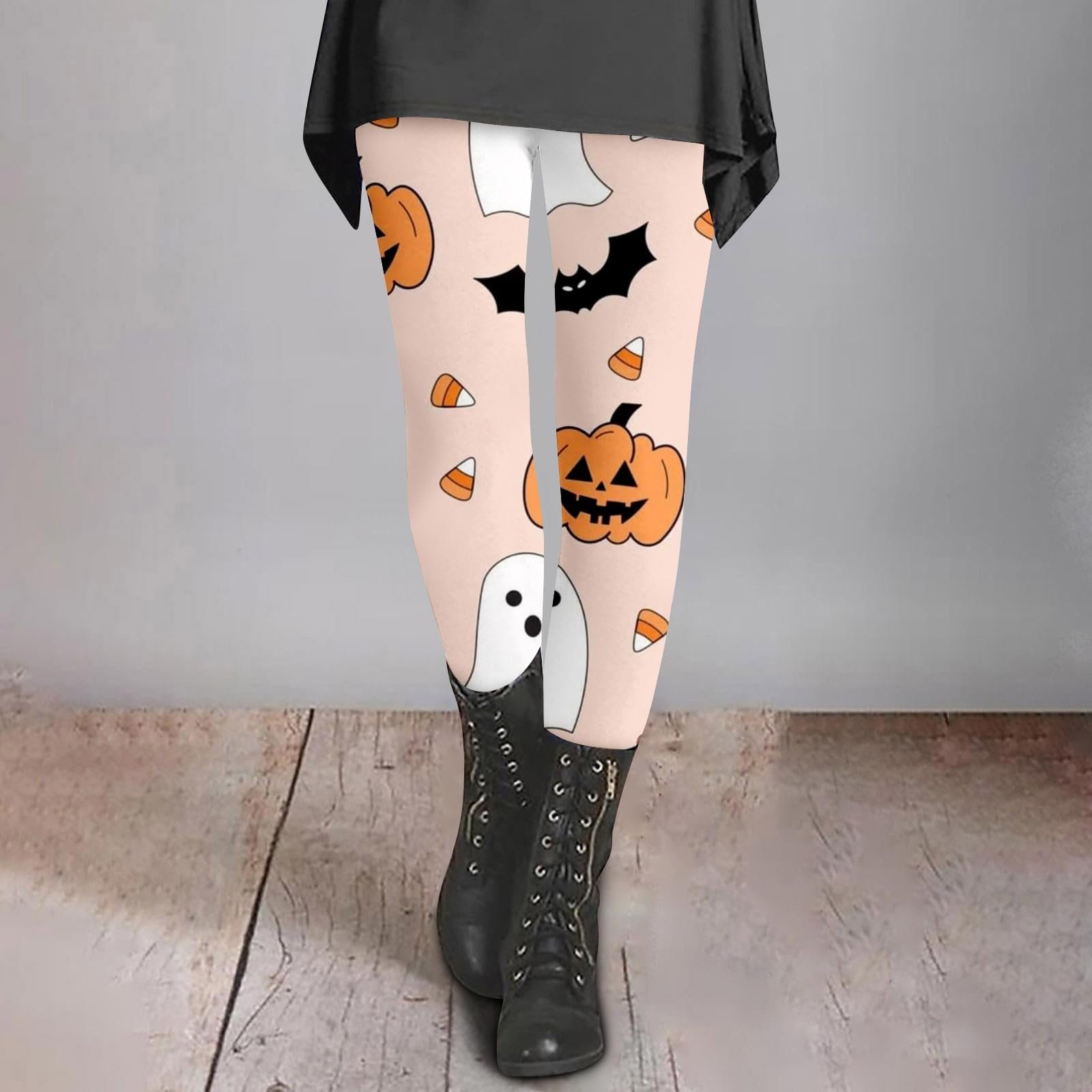 Спортивні DKLOVIFU Жіночі довгі з принтом Halloween, фото №3