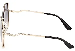 Сонцезахисні окуляри Жіночі GUESS GU7843-S 61/18/135 Золотий synthetic.ua - Фото 1