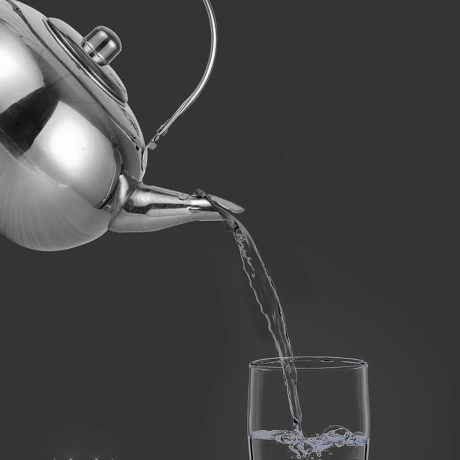 Чайник-заварник Toolzia 2.3L Нержавіюча сталь Срібний, фото №4