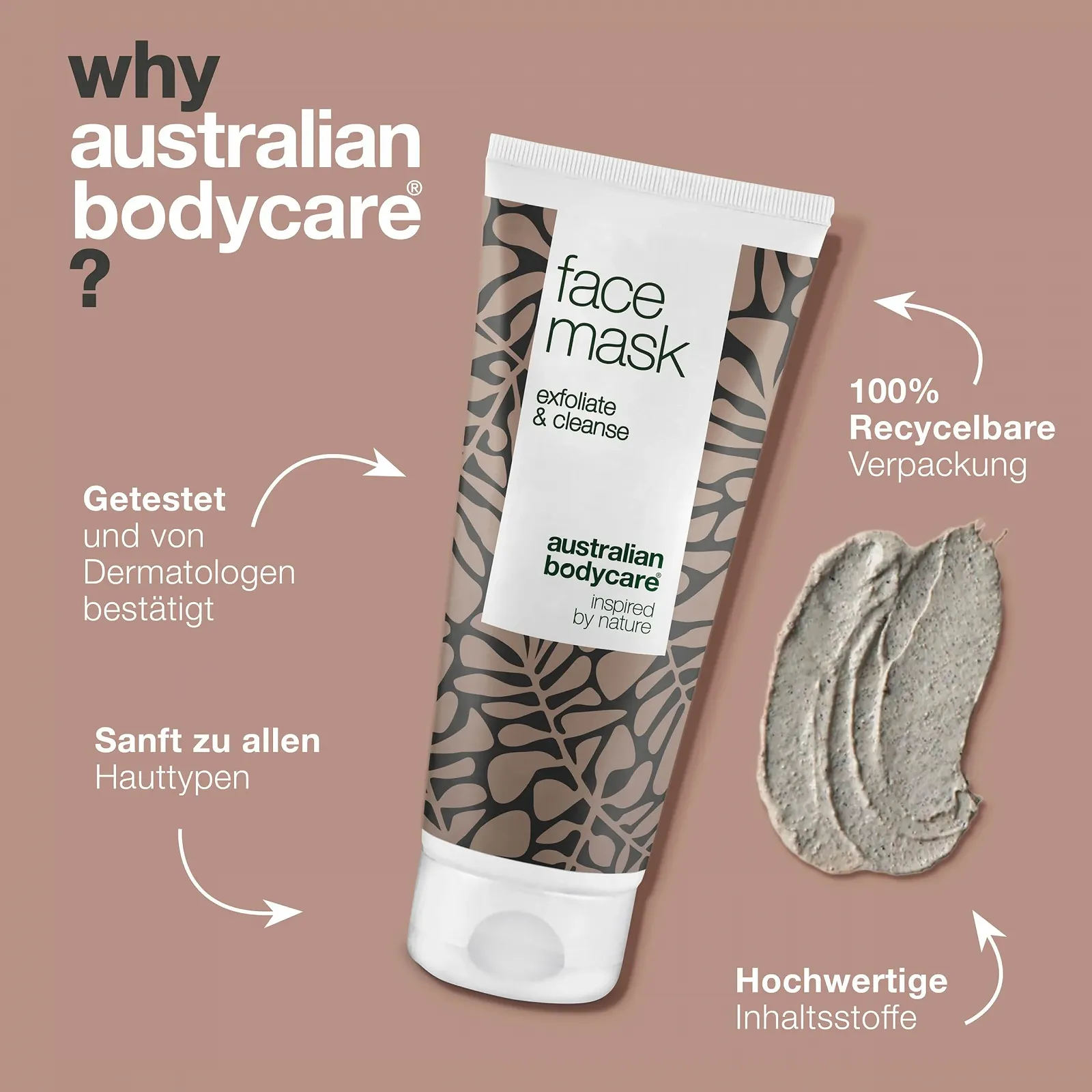 Маска для обличчя Australian Bodycare 1ABP-06241, фото №4