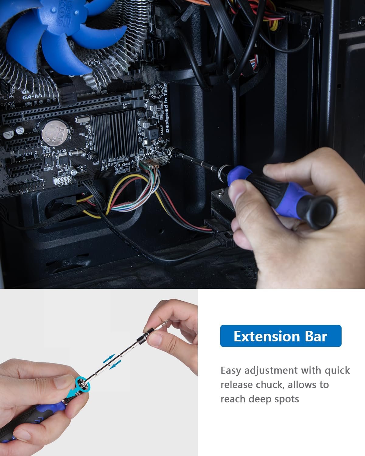 Набір викруток LOSGATOS 62 в 1 Мобільний телефон інструмент точний міні, фото №5 Набір викруток LOSGATOS 62 в 1 Мобільний телефон інструмент точний міні, фото №5