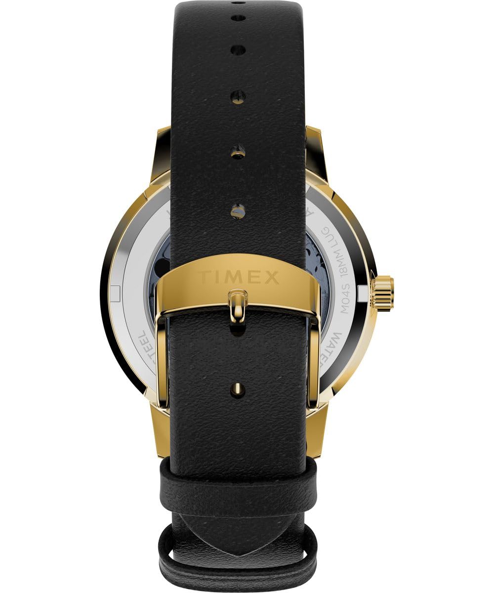 Годинник Timex Celestial Automatic для жінок на шкіряному ремінці, фото №3