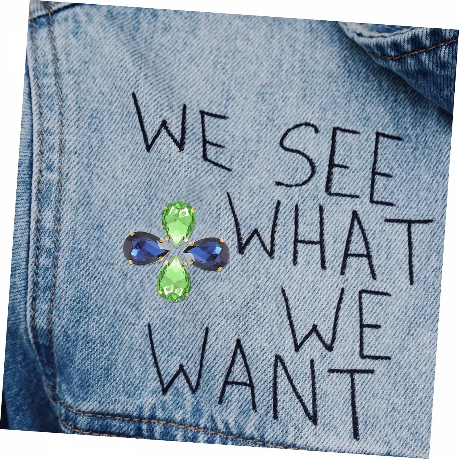 Набір Скляні Кришталеві Пришивні Діаманти для Рукоділля для Сукні, фото №3