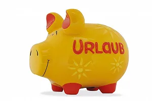 Скарбничка KCG Holiday керамічна жовта Medium - Фото 1