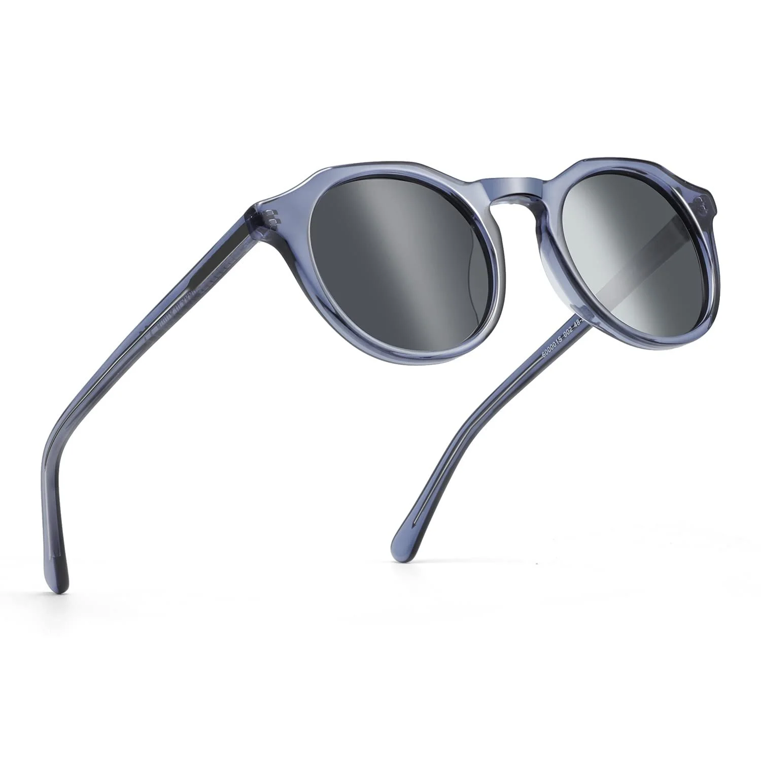 Вінтажні круглі поляризовані сонцезахисні окуляри ZENOTTIC для чоловіків та жінок UV400, фото №2