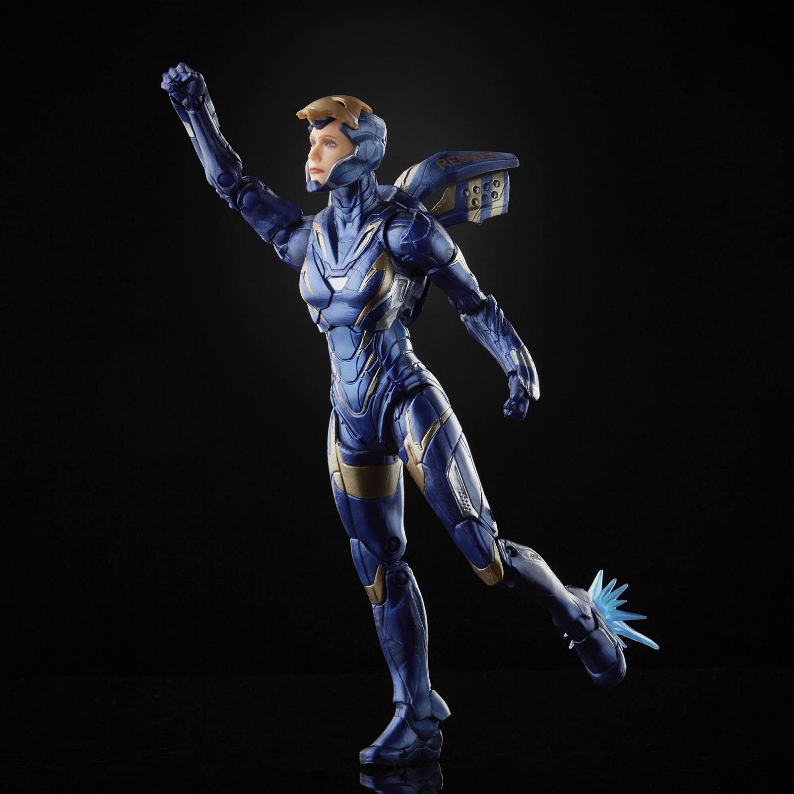 Фигурки Marvel Капитан Марвел и Спасательная Броня Hasbro Legends Series 15 см, Infinity Saga, с 12 аксессуарами, F0190, разноцветные, фото №10