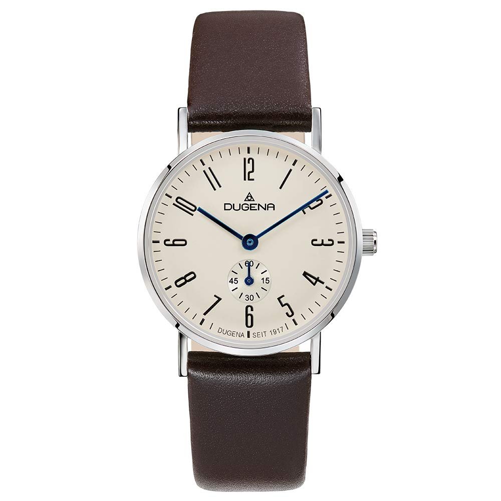 Женские кварцевые часы Dugena Mondo XS, корпус из нержавеющей стали, сапфировое стекло, кожаный ремешок, застежка-пряжка, 3 Bar, фото №1 Женские кварцевые часы Dugena Mondo XS, корпус из нержавеющей стали, сапфировое стекло, кожаный ремешок, застежка-пряжка, 3 Bar, фото №1