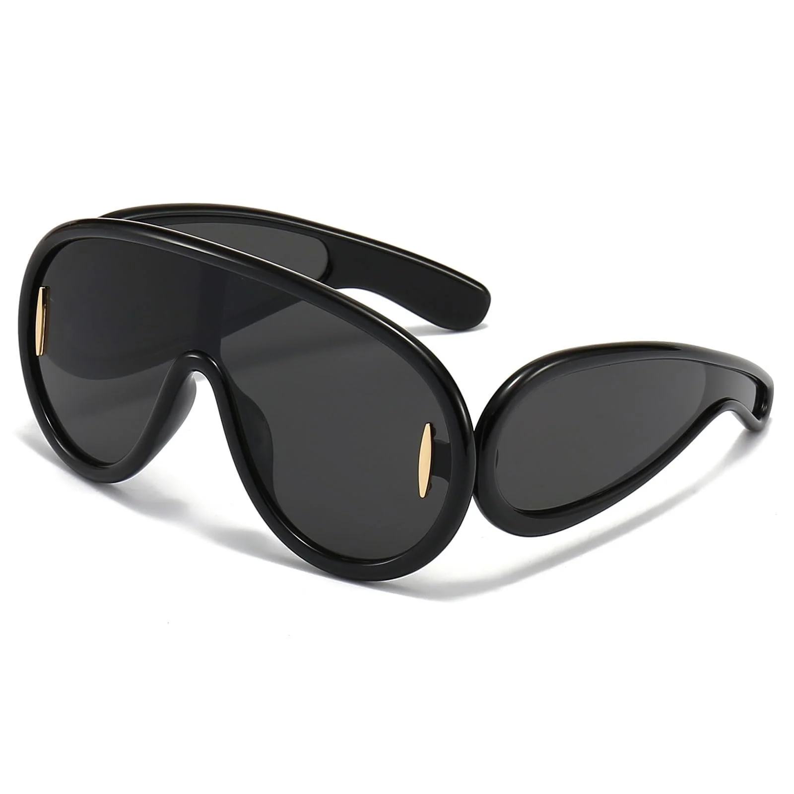 Сонцезахисні окуляри y2k LJCZKA Маска з захистом від ультрафіолету, фото №1