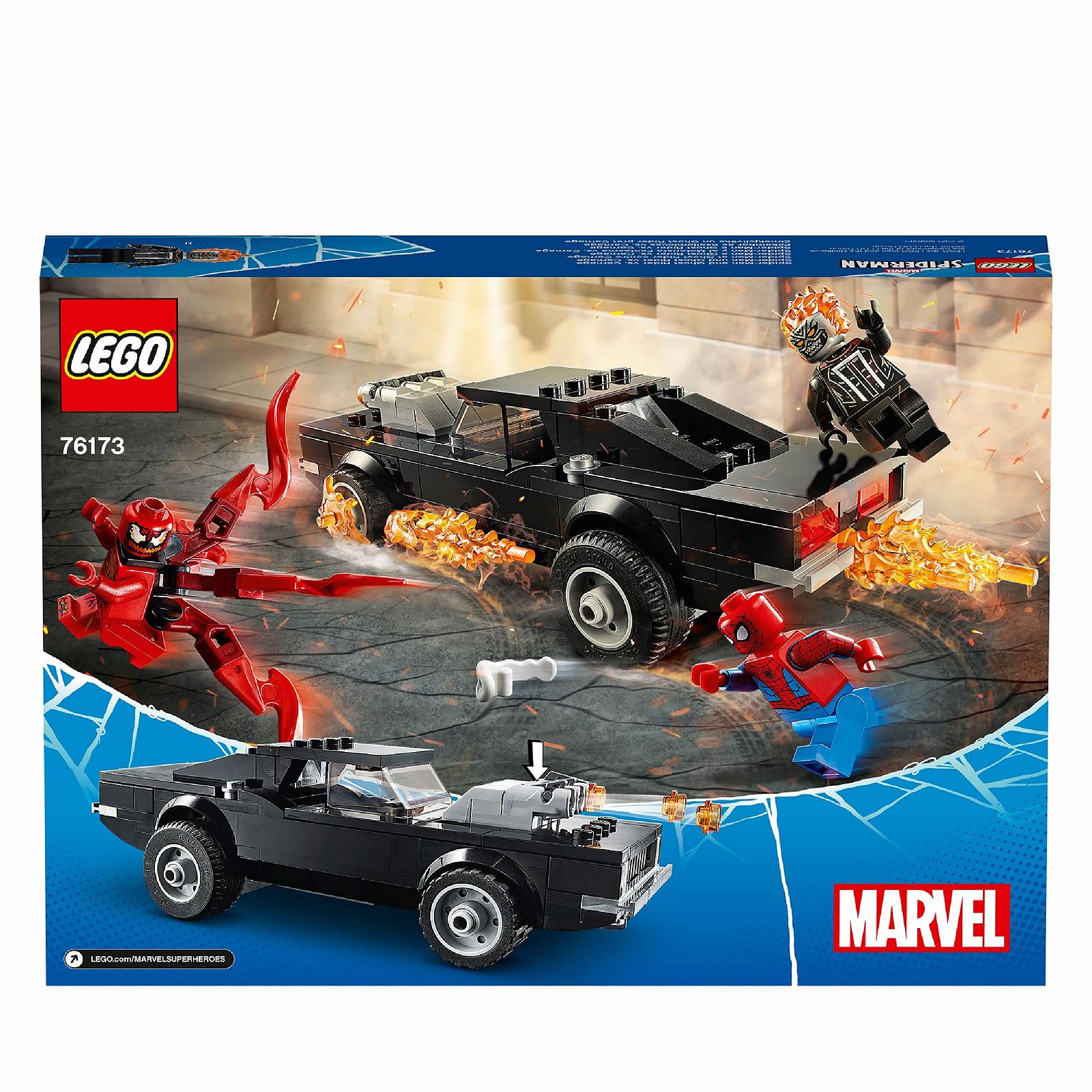 Конструктор LEGO 76173 Marvel Spider-Man і Примарний Вершник проти Карнажа, фото №7