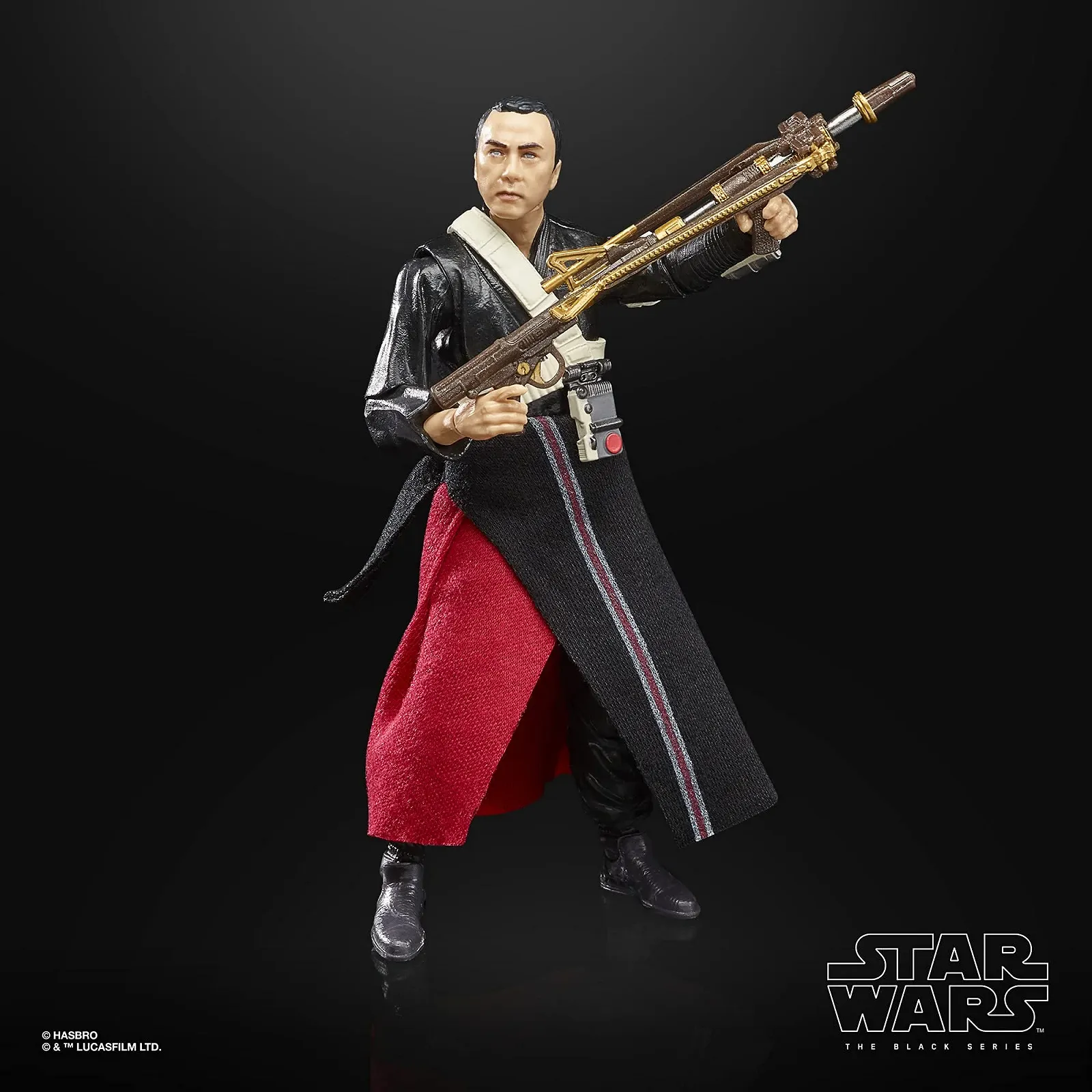 Аксессуар Hasbro Star Wars The Black Series Chirrut Îmwe F28925L00 Разноцветный, фото №5