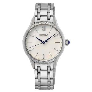 Годинник кварцовий Seiko SRZ543P1 Жіночий Сталь срібний - Фото 1