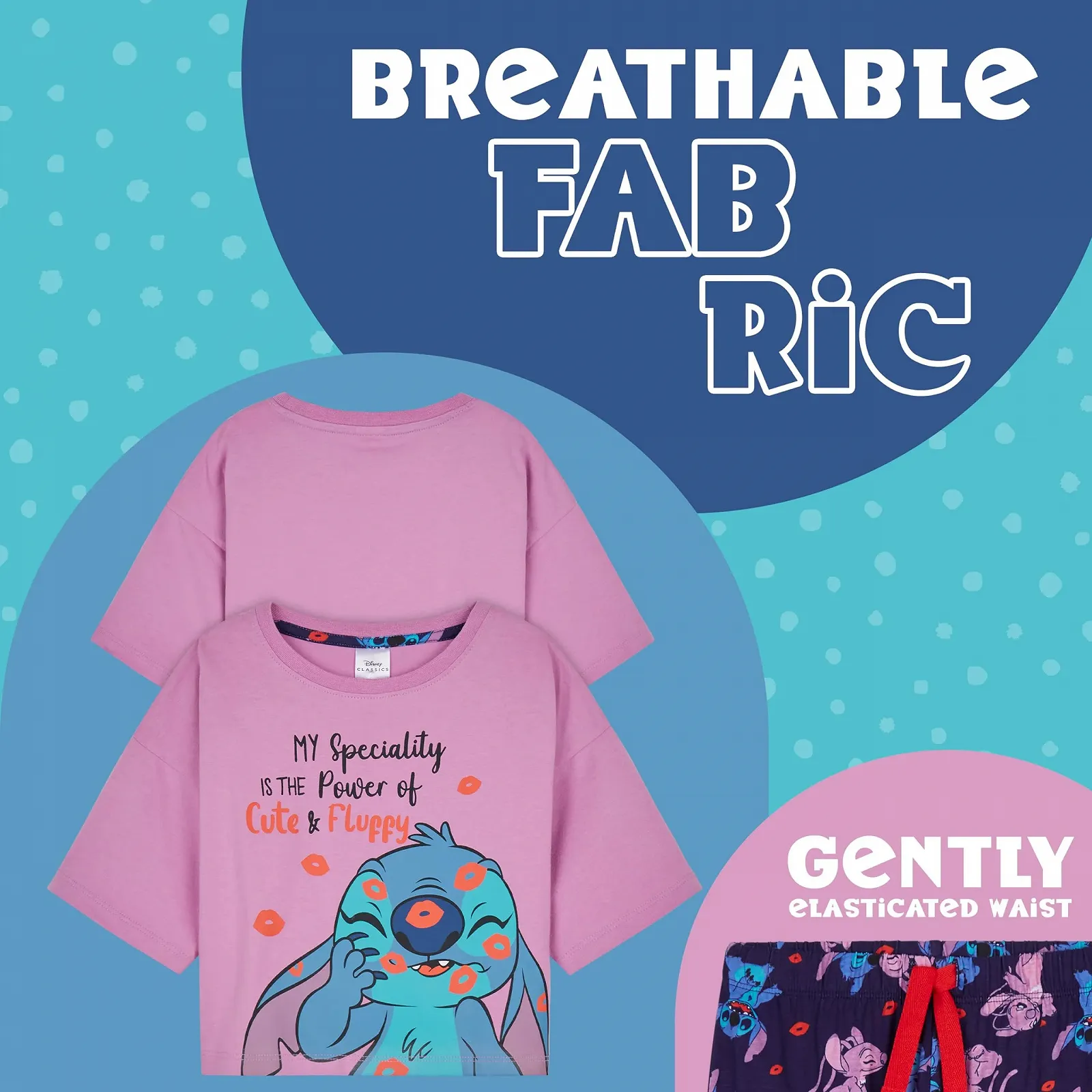 Піжама Disney Stitch для дівчат, зручна піжама для дітей та підлітків - подарунки для дівчат, фото №4 Піжама Disney Stitch для дівчат, зручна піжама для дітей та підлітків - подарунки для дівчат, фото №4