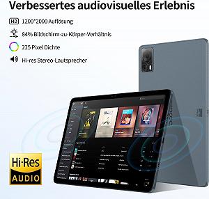 Планшет 10.4" Full HD Doogee T20S (8+7)/128Gb 4G 2-SIM 8 ядер Android 14 7500 mAh Синий synthetic.ua - Фото 1