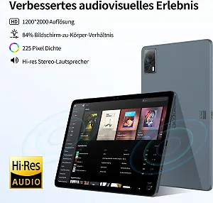 Планшет 10.4" Full HD Doogee T20S (8+7)/128Gb 4G 2-SIM 8 ядер Android 14 7500 mAh Синий synthetic.ua - Фото 1