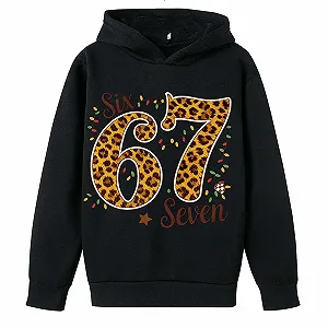 Худі з принтом 67 - Фото 1