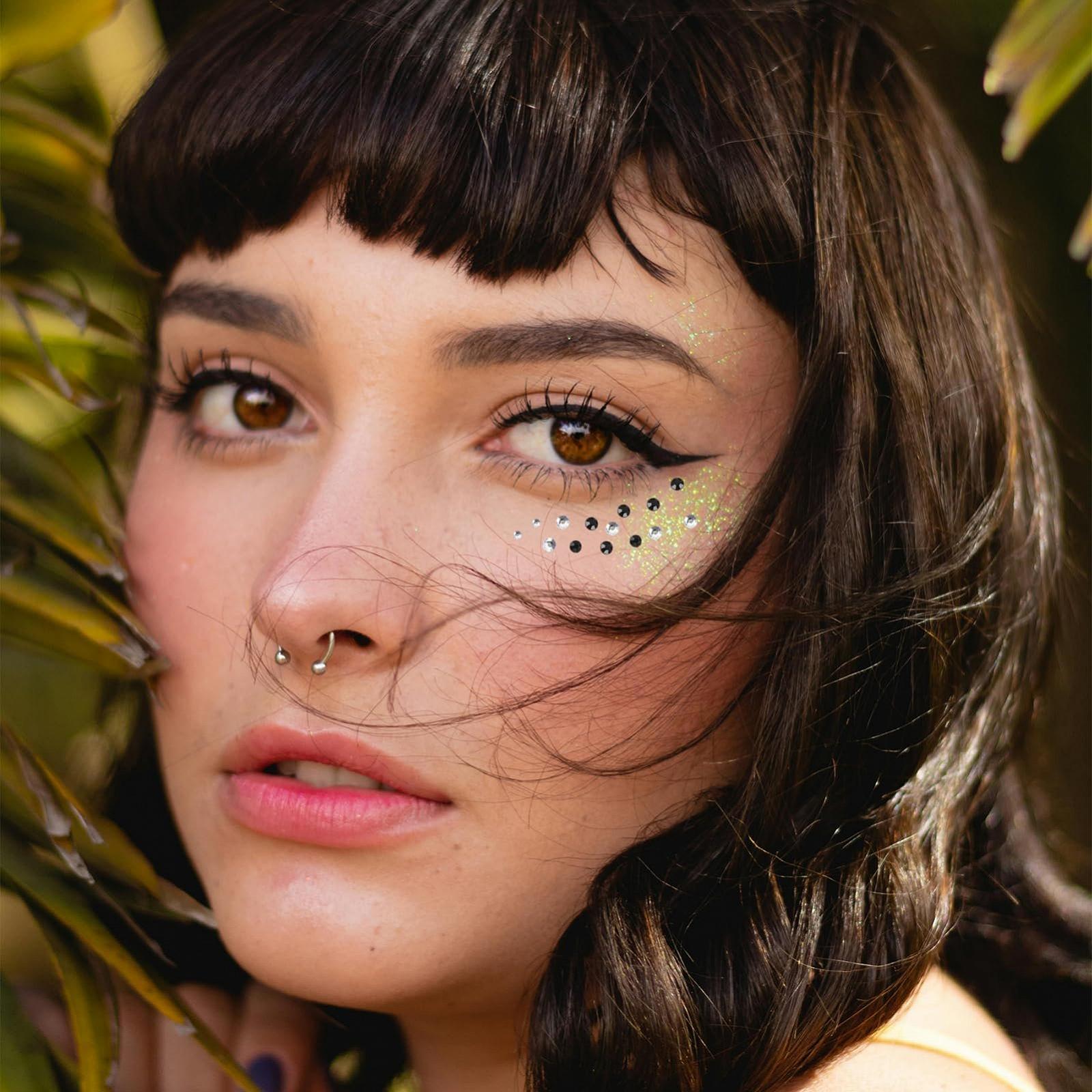 Стрази Tofficu для тіла, обличчя, макіяжу та волосся, блискучі прикраси, фото №7