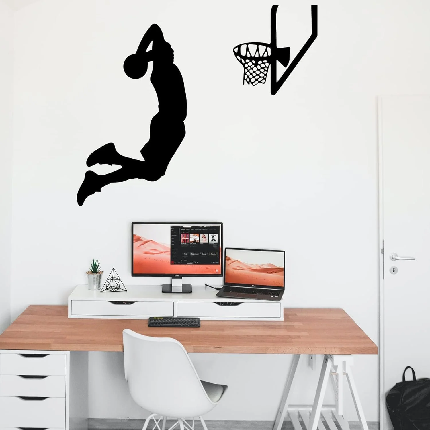 Наклейка на стіну Basketball Sports Stickers 24 x 20 дюймів, фото №7