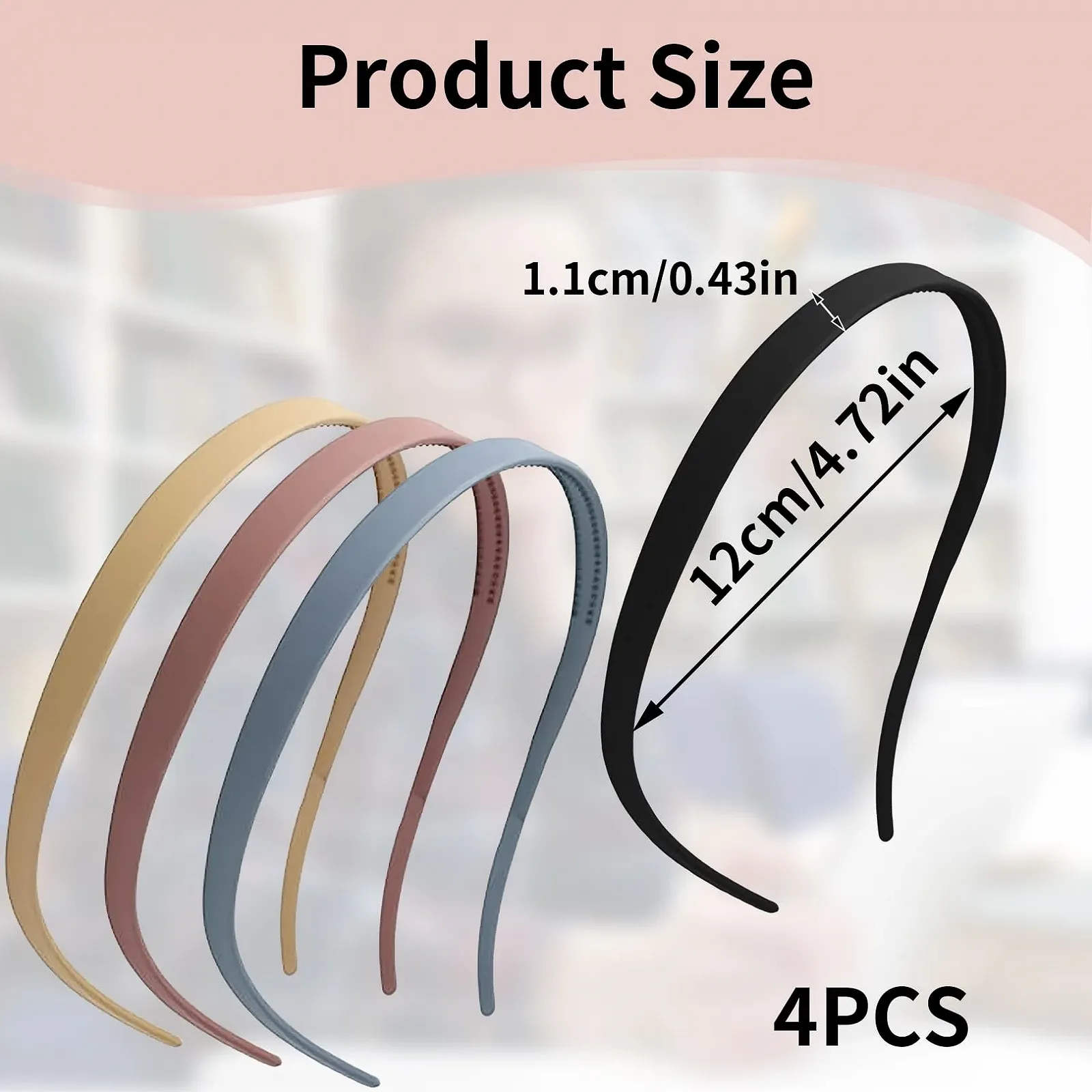 Набір жіночих обручів для волосся, фото №2