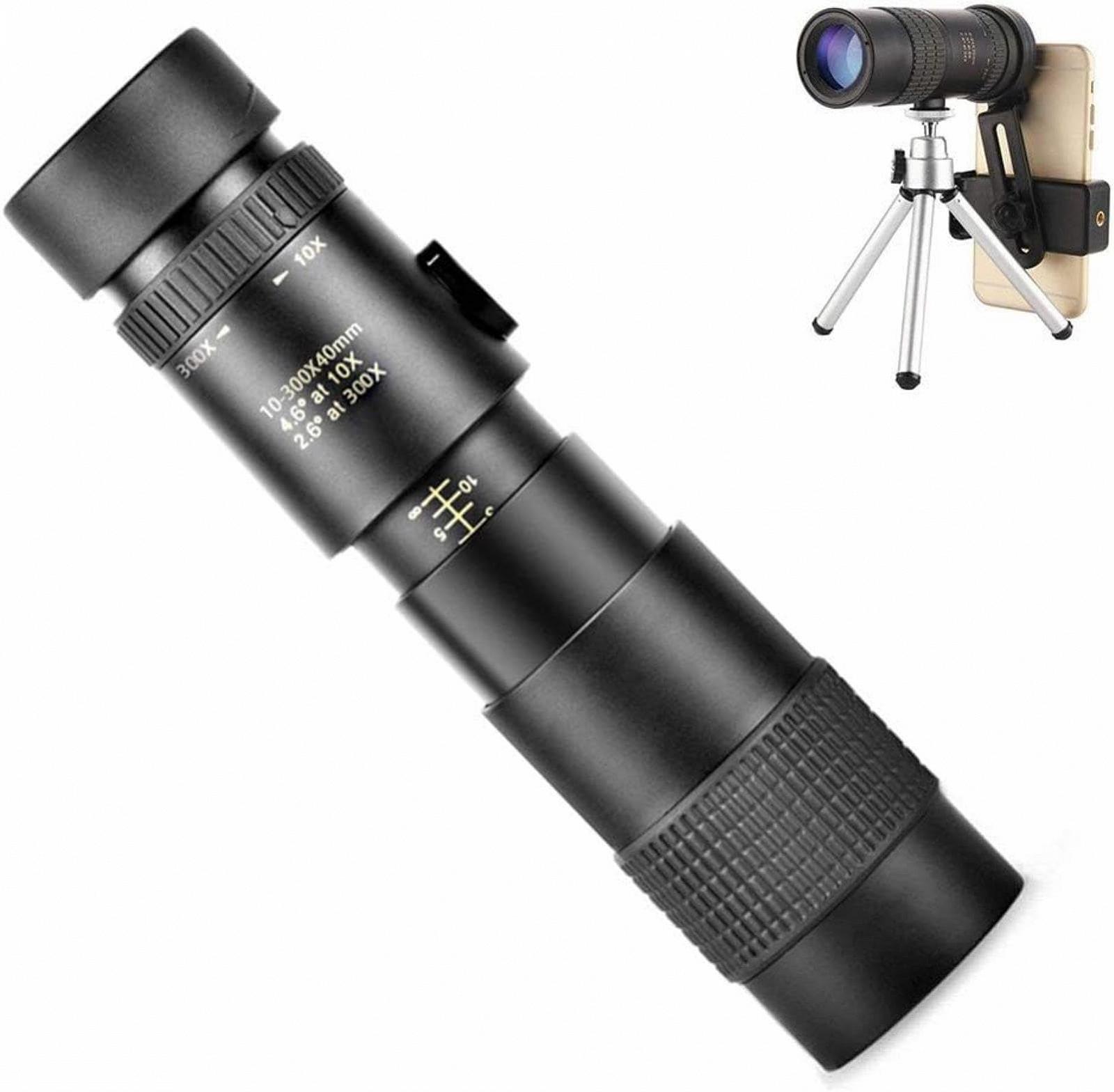 Монокуляр High Performance Portable Binoculars 10-300x40mm Zoom Компактний Водонепроникний, фото №1