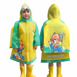 Купити Дитячий дощовик Eva Generisch Унісекс з капюшоном, водонепроникний з принтом - Фото 1 Дитячий дощовик Eva Generisch Унісекс з капюшоном, водонепроникний з принтом - Фото 1
