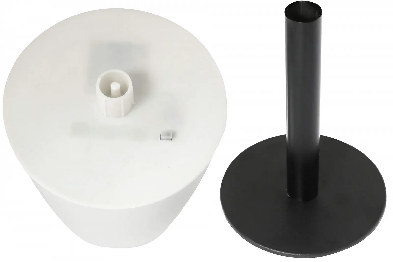 Настільна лампа LED на сонячній батареї для вулиці 15 x 31 см Чорна, фото №3