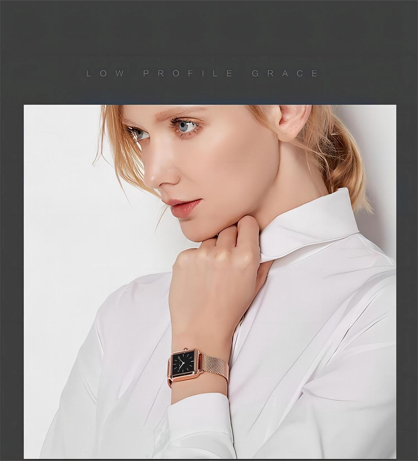 Жіночий Годинник Basfur Dress Fe-Montre-077-06 Білий Modern, фото №3
