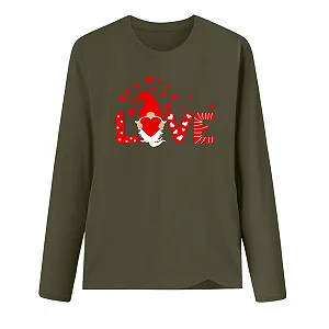 Женская Цветочный узор Длинный рукав Повседневный Удобный Пуловер Халат - Фото 1