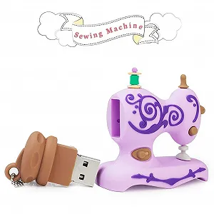 USB-накопичувач 32 GB USB 2.0 Дизайн швейна машина Фіолетовий ціна на synthetic.ua - Фото 1 USB-накопичувач 32 GB USB 2.0 Дизайн швейна машина Фіолетовий synthetic.ua - Фото 1