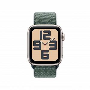 Смарт-годинник Apple Watch SE (2nd Generation) GPS + Cellular 40 мм, алюмінієвий корпус, колір Полярна зірка, спортивний ремінець, колір Морська хвиля (One Size) synthetic.ua - Фото 1