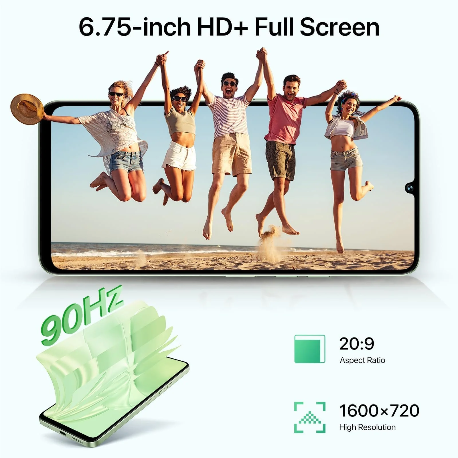 Смартфон UMIDIGI G9 5G 12(6+6)GB RAM 128GB 6.75" 50MP 5000mAh, фото №5