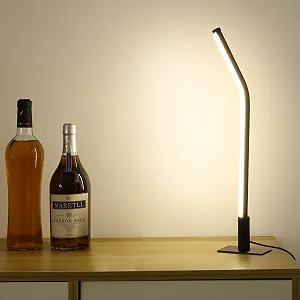 Світлодіодна настільна лампа Minimalist з магнітною основою 3 кольори 9 рівнів яскравості Чорна 44 см - Фото 1