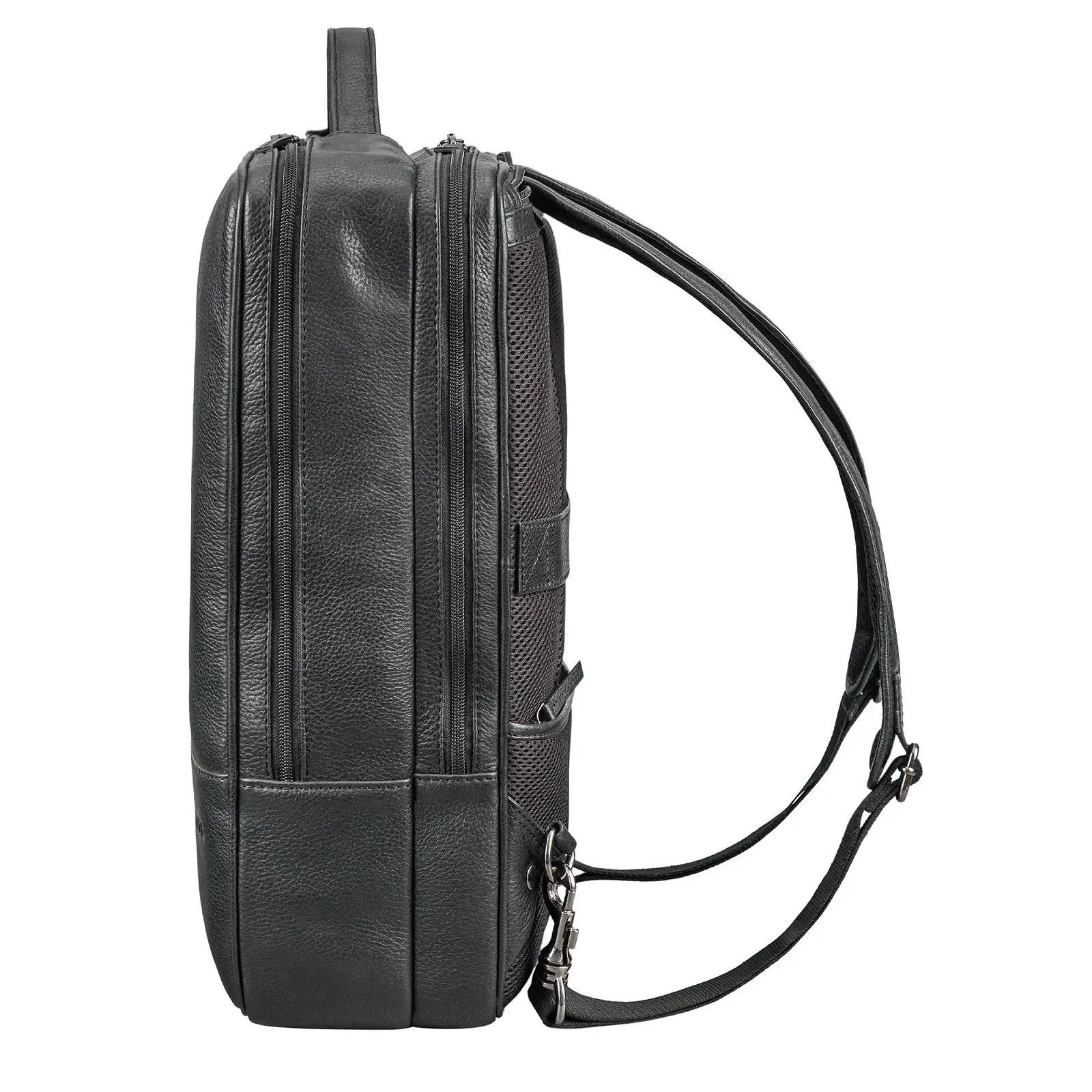 Рюкзак STILORD Dash 2-in-1 Leather XL 15-16 Inch Obsidian Black, фото №6 Рюкзак STILORD Dash 2-in-1 Leather XL 15-16 Inch Obsidian Black, фото №6