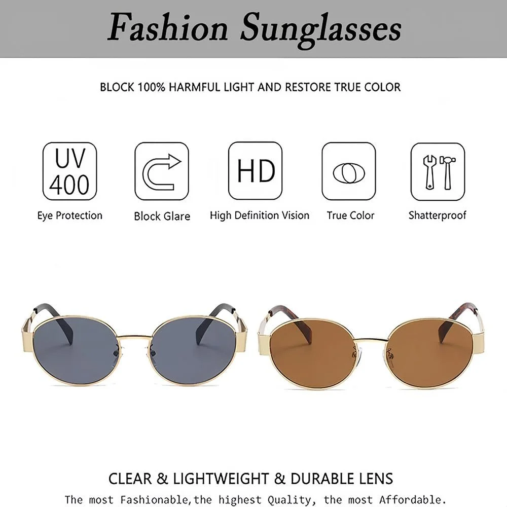 Сонцезахисні Окуляри (2 шт. в упаковці) TOFBS Овальні Поляризовані Металеві UV400, фото №3 Сонцезахисні Окуляри (2 шт. в упаковці) TOFBS Овальні Поляризовані Металеві UV400, фото №3