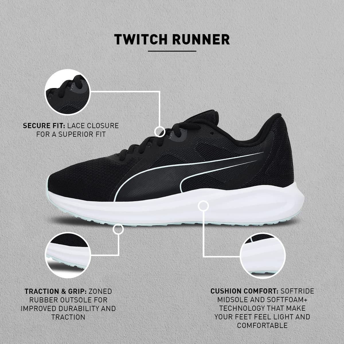 Кроссовки PUMA Twitch Runner Unisex, фото №5