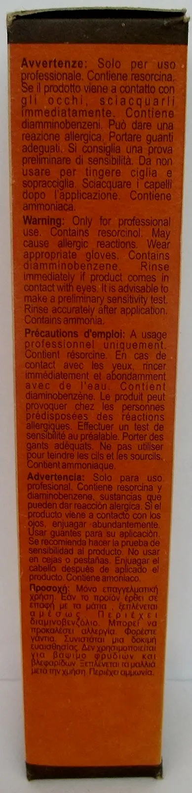 Фарба для волосся FAIPA Three Colour Professional Світлий блонд мідно-золотистий 8.43, 120 мл, фото №4 Фарба для волосся FAIPA Three Colour Professional Світлий блонд мідно-золотистий 8.43, 120 мл, фото №4