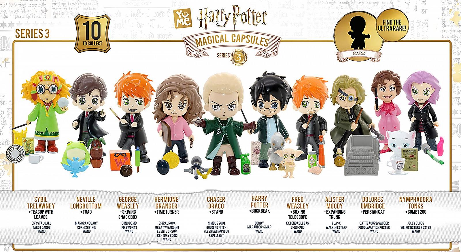 Колекційна капсула YuMe Harry Potter Magic Series 3, з 1 з 10 маленьких іграшкових фігурок та аксесуарів, фото №7
