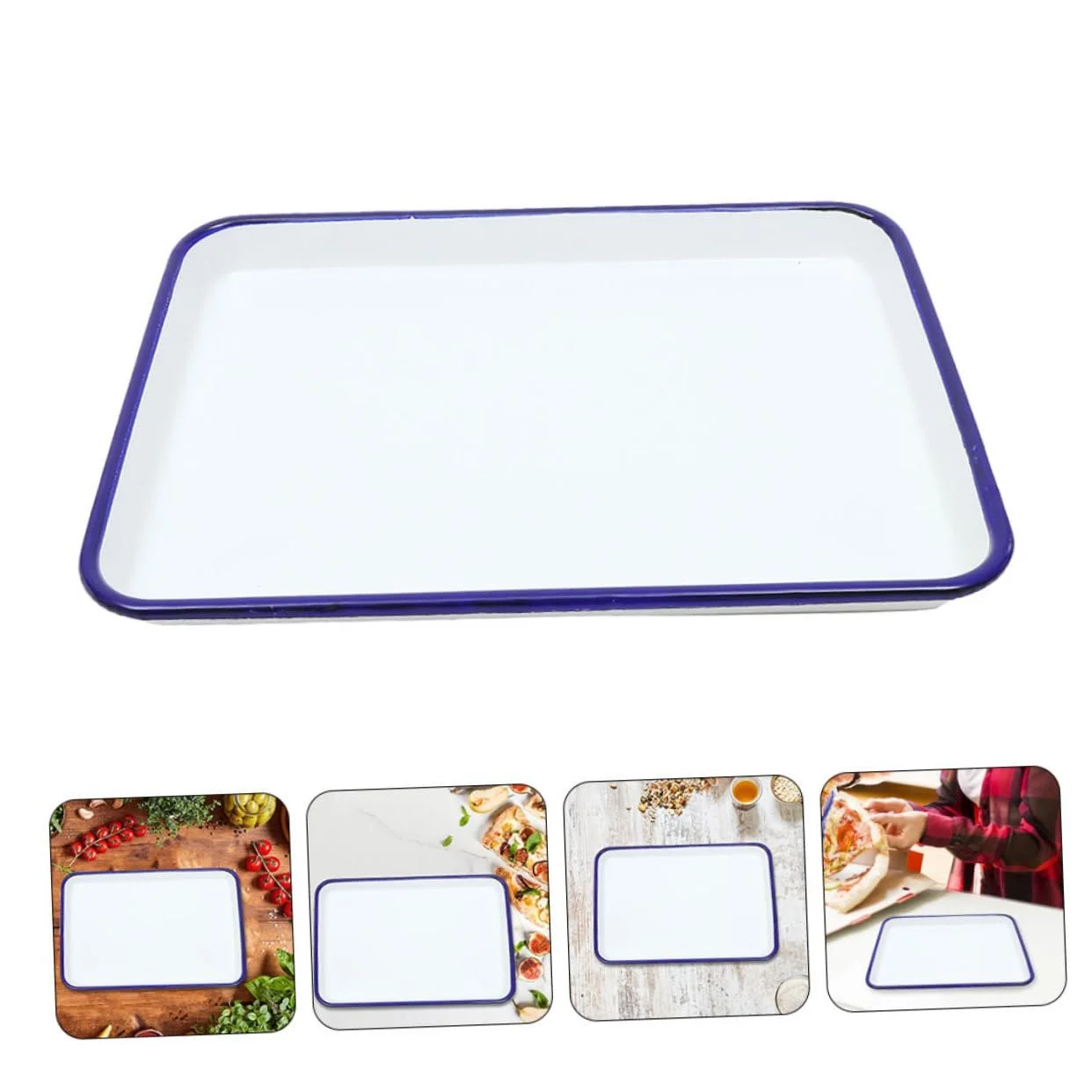 Деко Sosoport емальоване багатофункціональне термостійке антипригарне зносостійке, фото №8