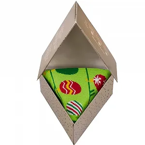 Шкарпетки Rainbow Socks Різдвяні в подарунковій коробці - 1 пара - Фото 1