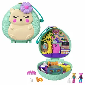 Polly Pocket GTN15 Кафе Ёжик дизайн кафе и домашние питомцы - Фото 1