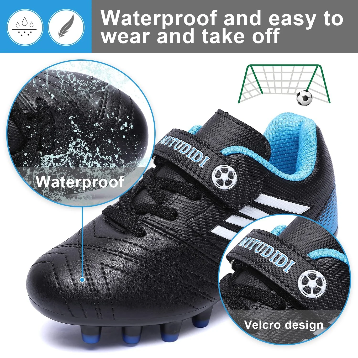 Футбольні бутси Дитячі FG / AG Унісекс, фото №7