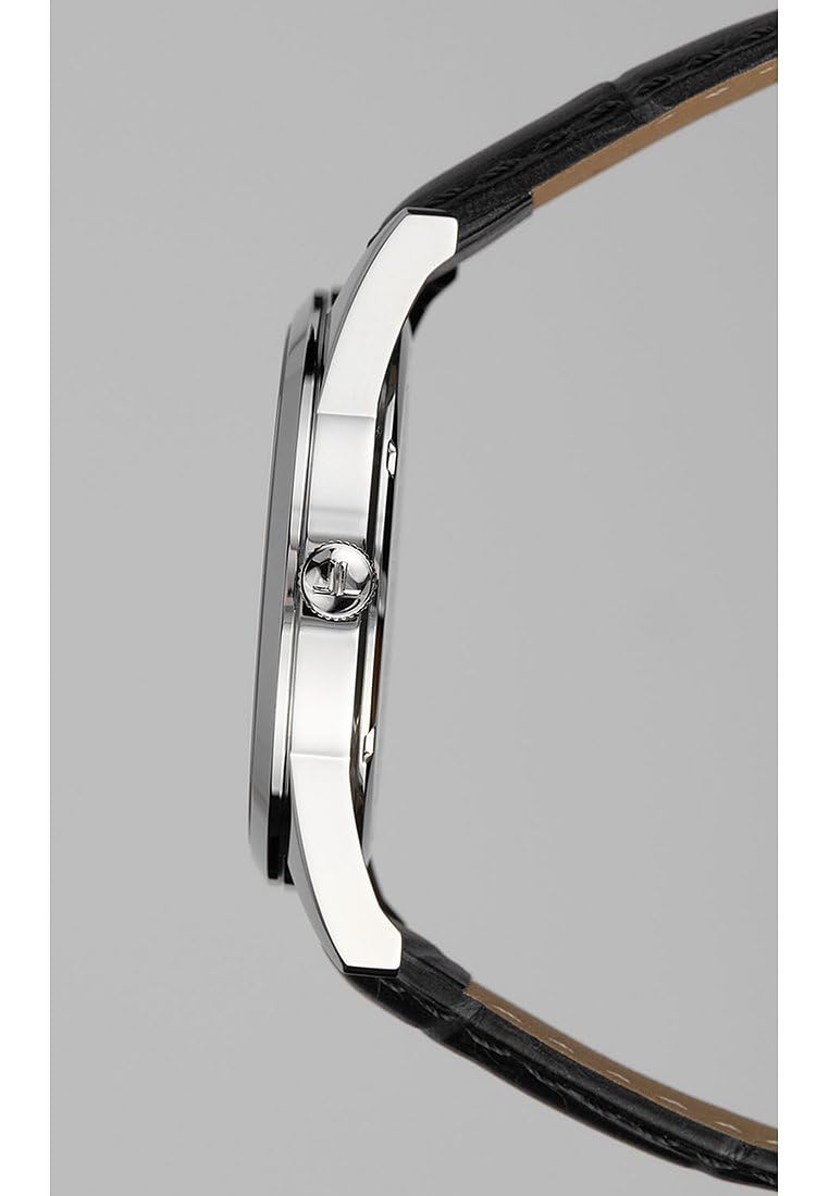 Мужские часы JACQUES LEMANS Кожаный ремешок Цельная нержавеющая сталь 1-2002B Черный, Ремешок, фото №5 Мужские часы JACQUES LEMANS Кожаный ремешок Цельная нержавеющая сталь 1-2002B Черный, Ремешок, фото №5