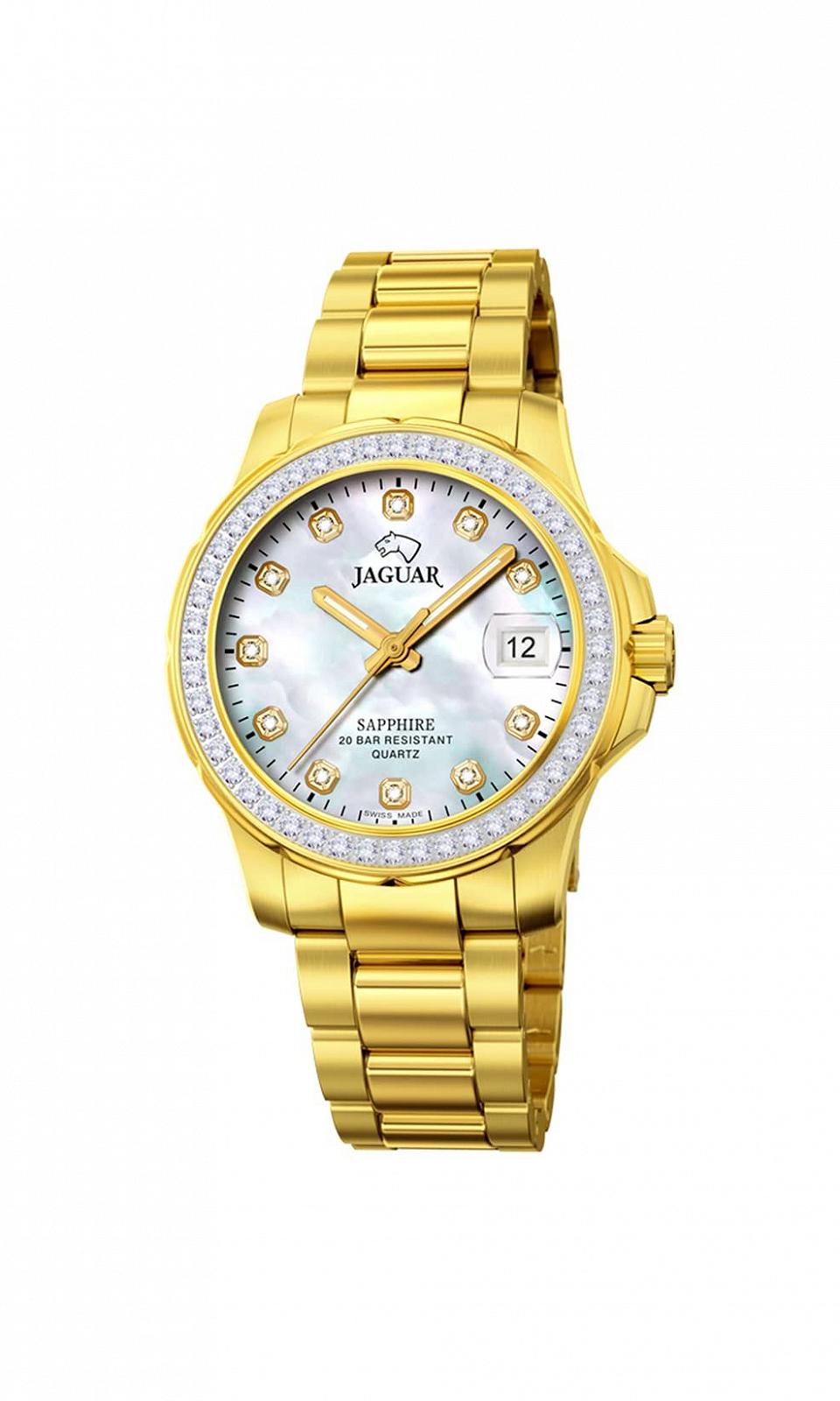 Аналоговые Часы JAGUAR J895/1 Золотой Браслет, фото №1 Аналоговые Часы JAGUAR J895/1 Золотой Браслет, фото №1