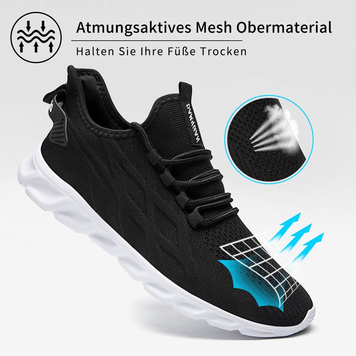 Чоловічі зимові утеплені черевики ZDFQLGV для активного відпочинку Водонепроникні, фото №4