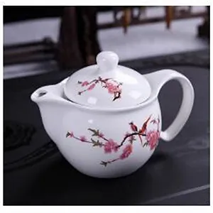 Чайник-заварник керамічний ZRQSMCX з ситечком, малий об'єм, у формі квіткового горщика, для дому, простий synthetic.ua - Фото 1