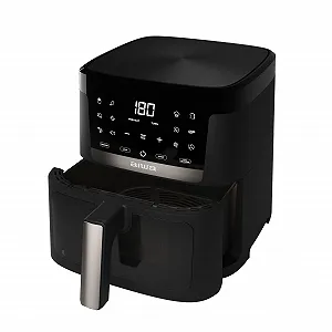 Мультипіч Aiwa Chukuma AFR-7000 7 л 1800 Вт Цифрове керування 12 програм Самоочищення Вікно Нержавіюча сталь/Пластик Чорна synthetic.ua - Фото 1